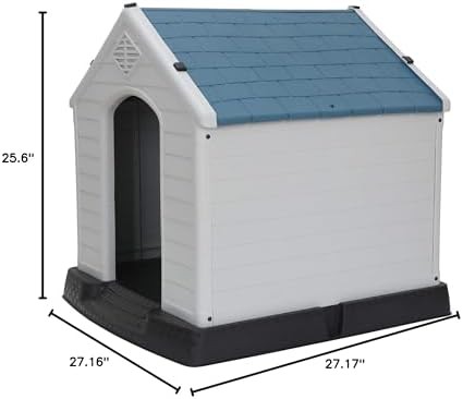 Ventilated plastic kennel with elevated floor — photo 5