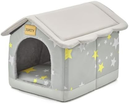 Large indoor fabric dog house for medium dogs