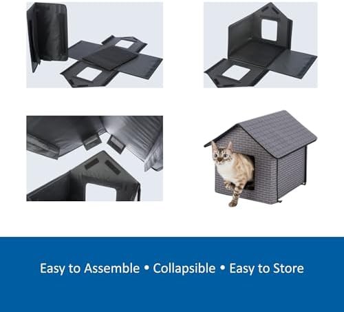 Portable insulated fabric house for small pets — photo 5