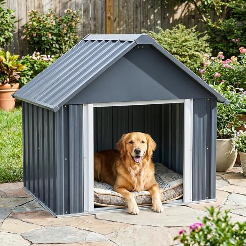 Extra large metal weatherproof dog shelter — photo 3