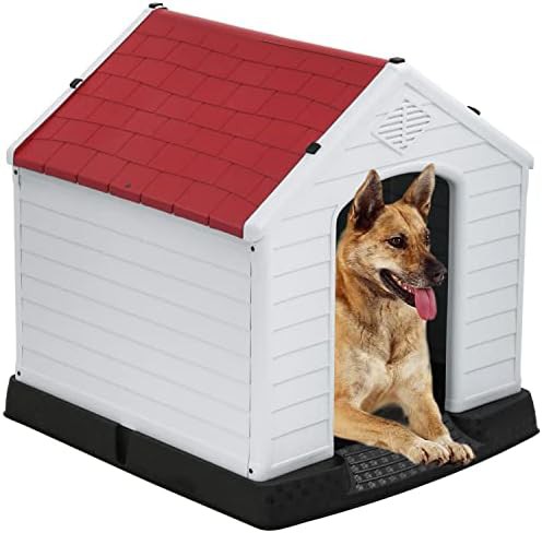 All weather elevated pet house for garden use