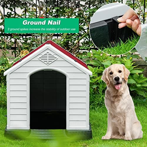 All weather elevated pet house for garden use — photo 3