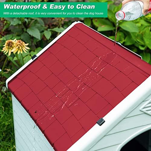 All weather elevated pet house for garden use — photo 4