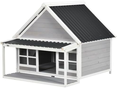 Large Wooden House with Tilt Roof