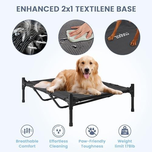 Extra large weatherproof elevated pet house — photo 4