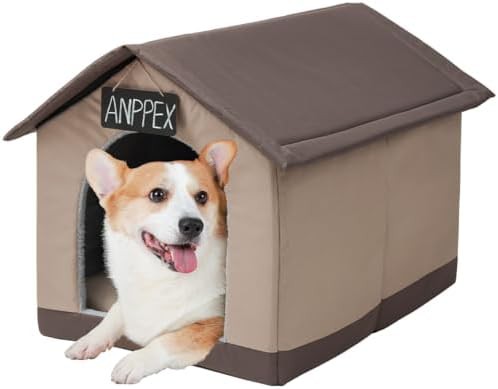 Brown fabric indoor house with cushion