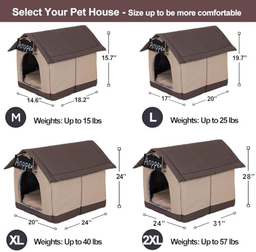 Brown fabric indoor house with cushion — photo 4
