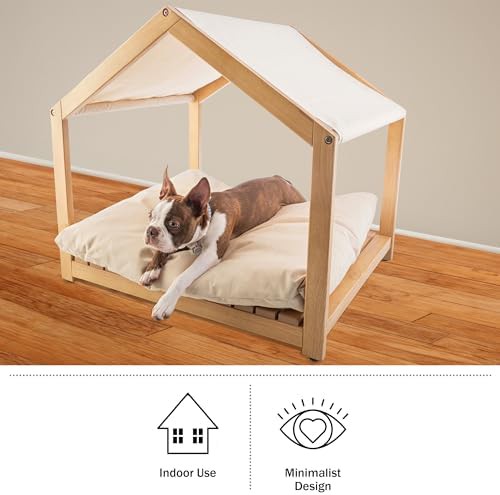 Wooden indoor house with adjustable canopy — photo 5