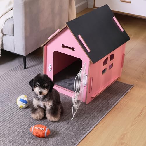 Premium wooden indoor pet cave shelter — photo 4