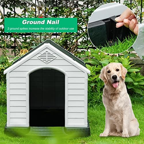 Thermal plastic dog shelter for small breeds — photo 3