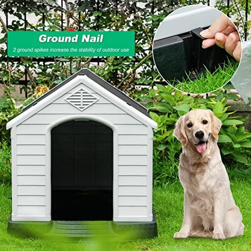 Small ventilated plastic kennel for outdoors — photo 3