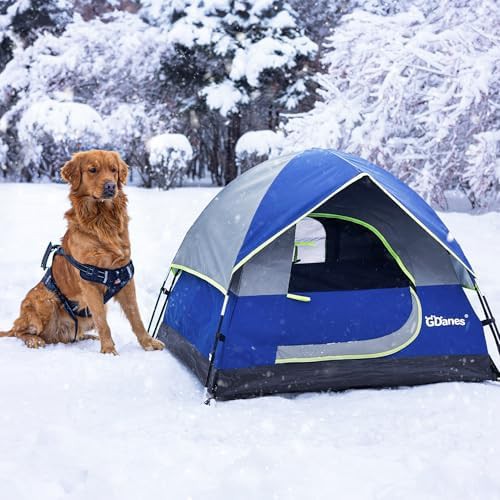 Blue Portable Indoor Dog Tent — photo 4