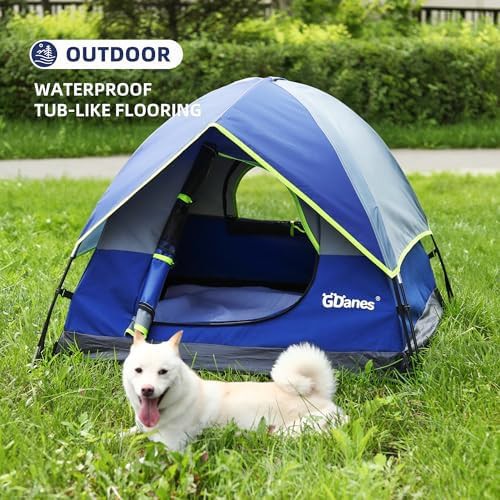 Blue Portable Indoor Dog Tent — photo 5