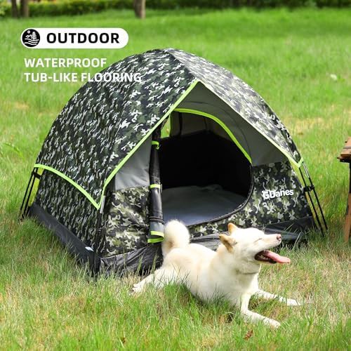 Camouflage Portable Travel Dog Tent — photo 5