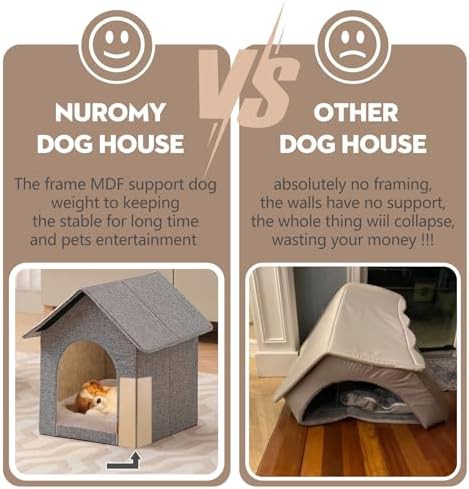 Small indoor house with plush cushion — photo 4