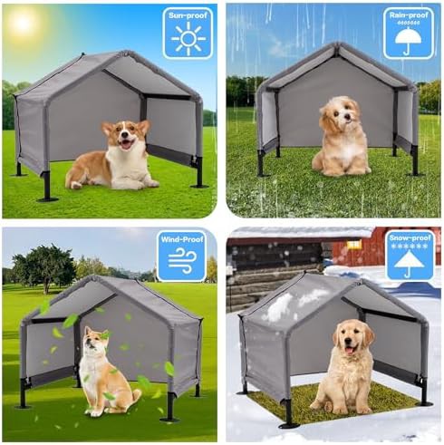 Small Waterproof Metal Frame Tent — photo 4