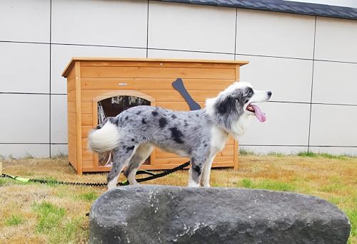 Natural wood elevated puppy kennel — photo 4