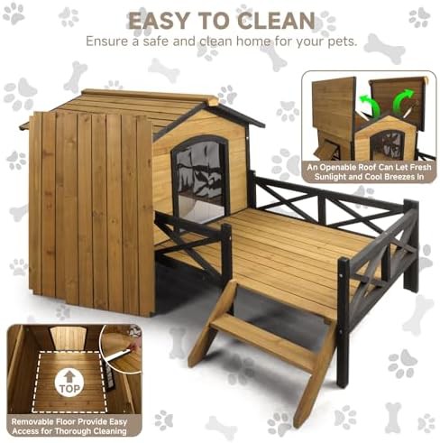 Wooden log cabin with elevated porch — photo 4