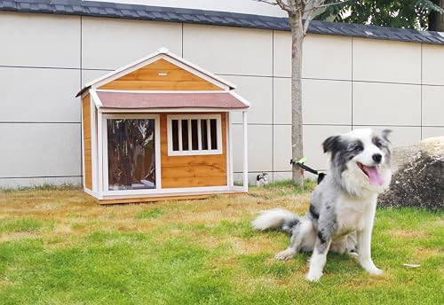 Wooden dog house with front porch — photo 3