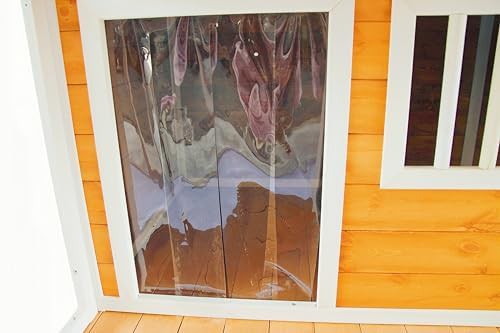Wooden dog house with front porch — photo 4