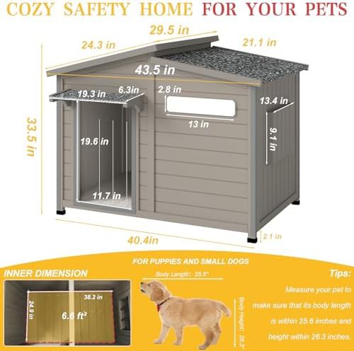 Extra large kennel with asphalt roof — photo 5