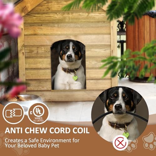 Rapid heating dog house heater 400W — photo 4