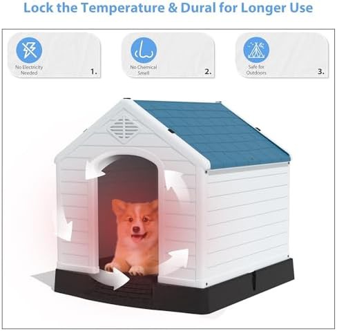 Indoor and outdoor plastic winter kennel — photo 4