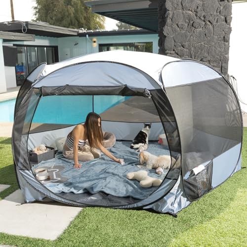 Extra large portable travel kennel tent — photo 3