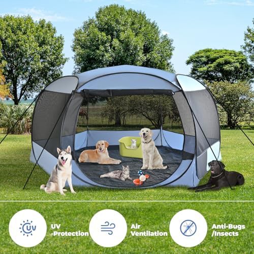 Extra large portable travel kennel tent — photo 4