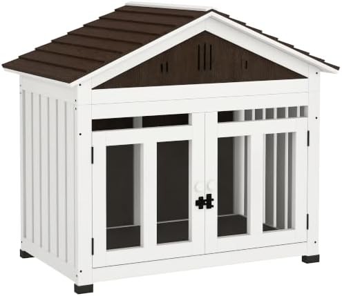 Dark Brown Furniture Style Kennel
