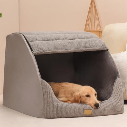 Medium grey fabric indoor pet tent — photo 5