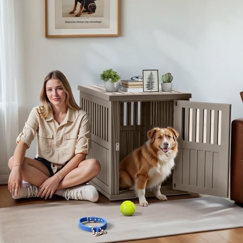 Weatherproof plastic dog house with air vents — photo 5