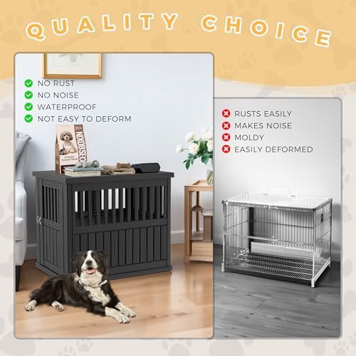 Large resin outdoor dog house for gardens — photo 3
