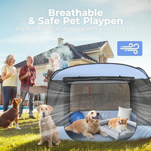 Portable popup gazebo style pet tent — photo 4