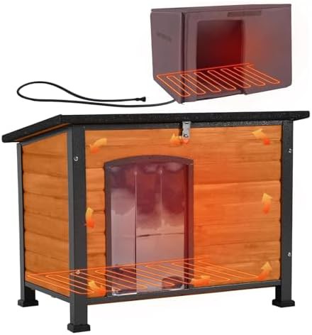 Heated kennel with insulated liner