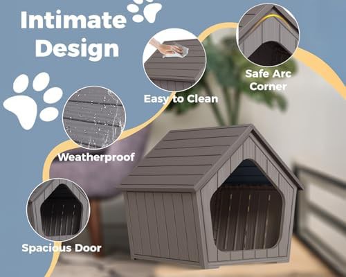Small resin shelter with porch design — photo 4