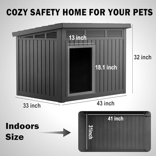 Resin outdoor kennel for farm animals — photo 5