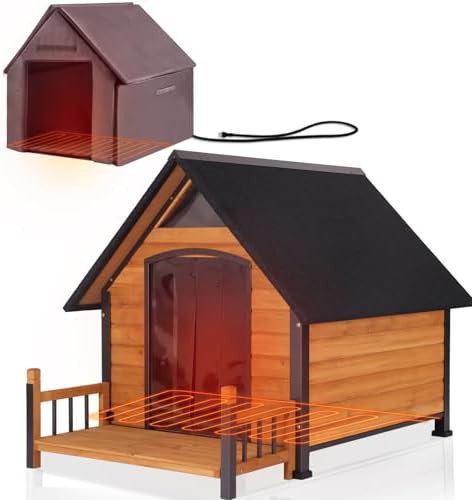 Extra large heated outdoor shelter