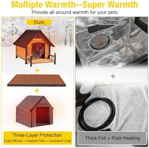 Extra large heated outdoor shelter — photo 3