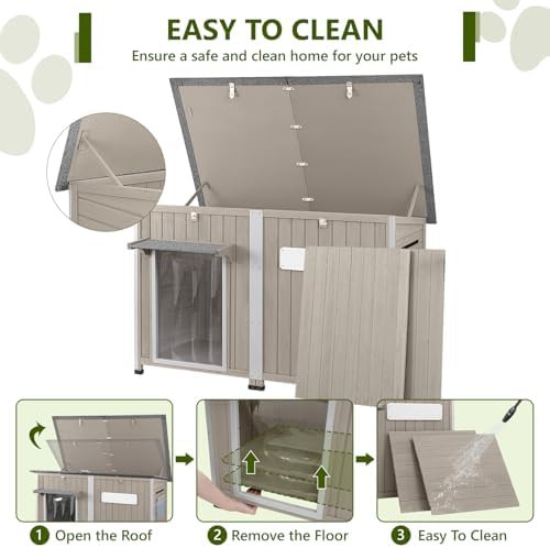 Chew proof iron frame large house — photo 4