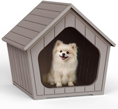 Small grey plastic indoor outdoor house