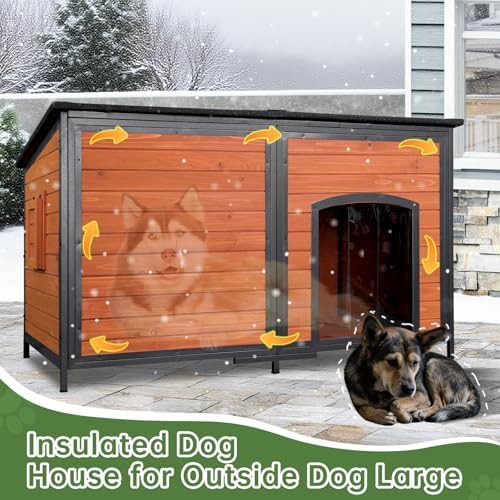 Extra large insulated metal frame dog house — photo 4