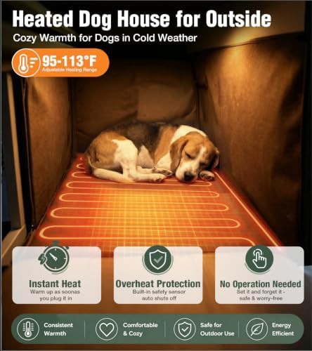 XXL 59 in heated iron frame kennel — photo 5
