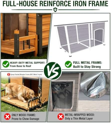 XXL 59 in iron frame kennel — photo 3