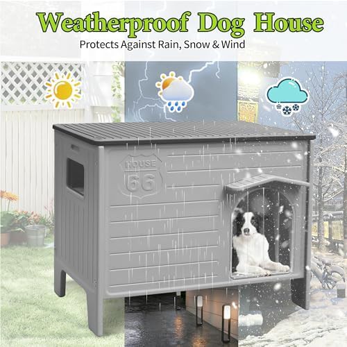 Large plastic weatherproof outdoor house — photo 5
