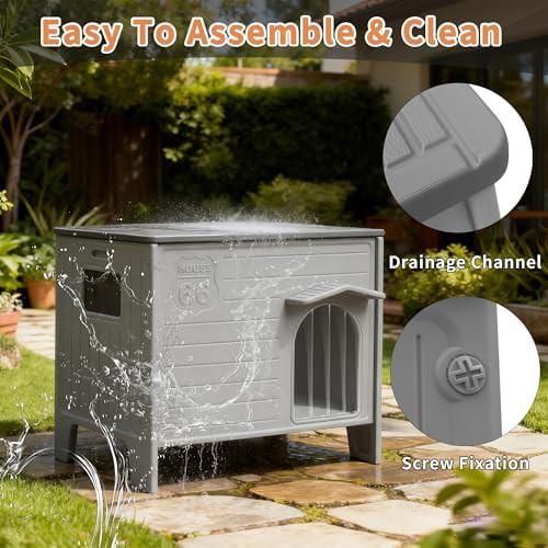 Elevated Weatherproof House with Soft Mat — photo 4
