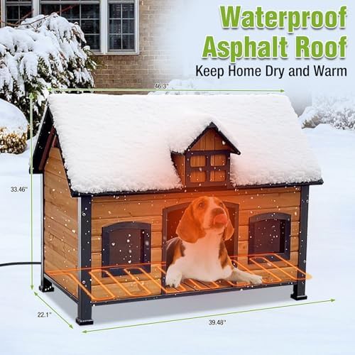 Large iron frame winter heater house — photo 4