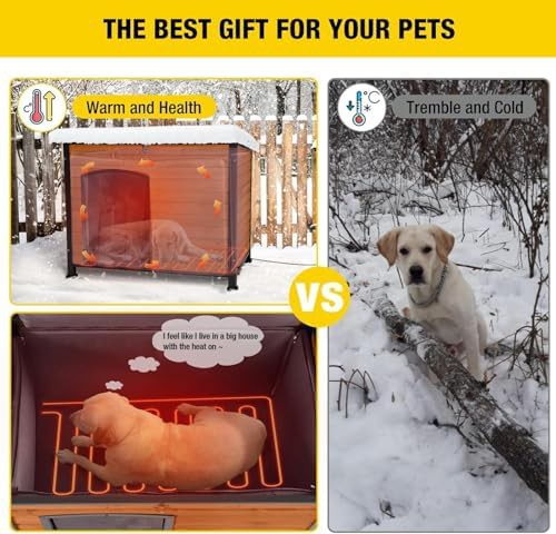 Heated insulated kennel with iron frame — photo 5