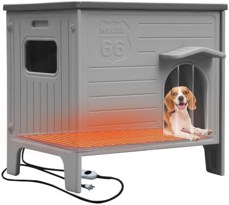 Heated Fabric House for Small Dogs