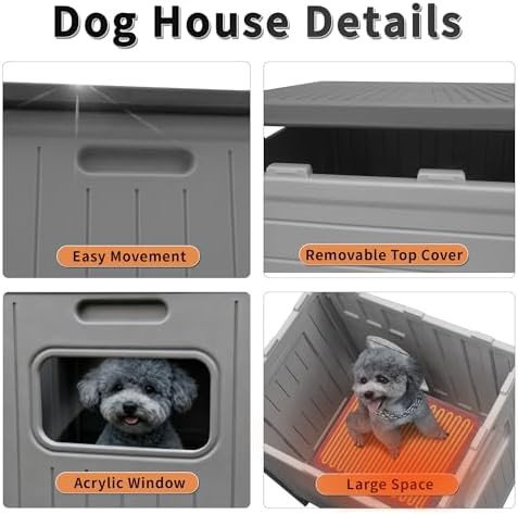 Heated Fabric House for Small Dogs — photo 4